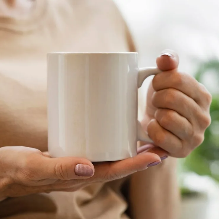caneca de porcelana personalizada