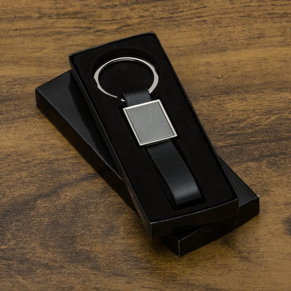 chaveiro de couro personalizado