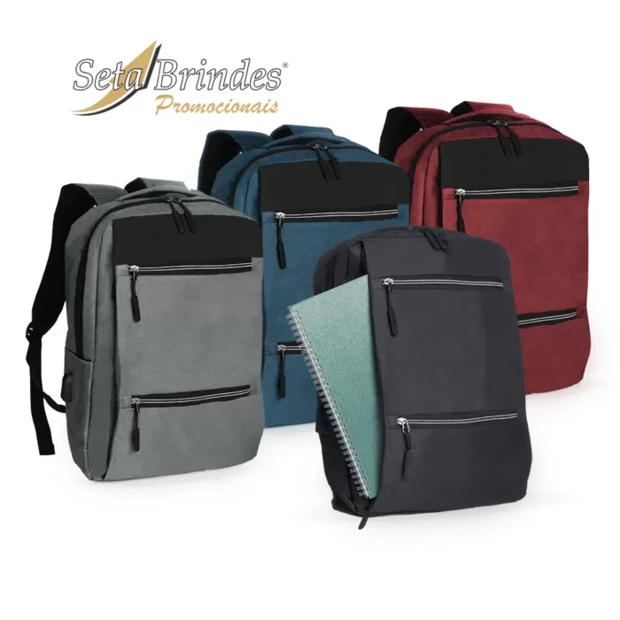 mochila de lona personalizada