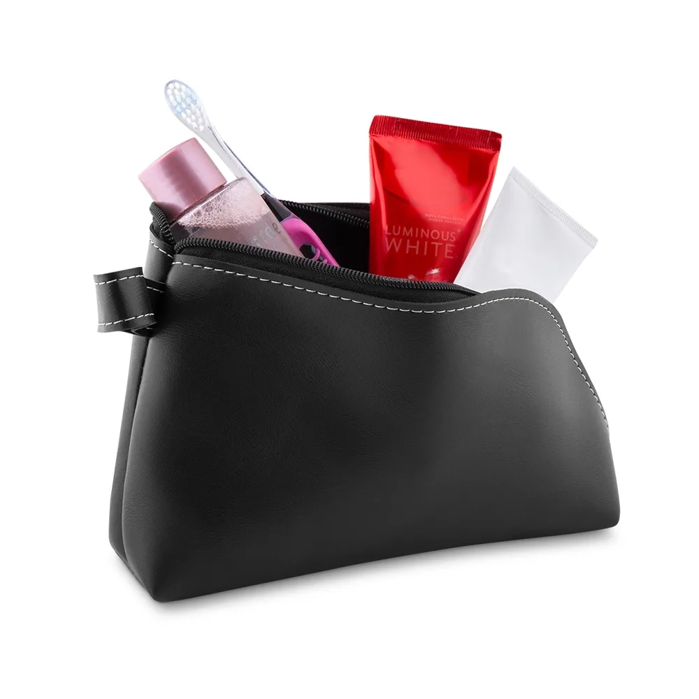 necessaire de couro sintético